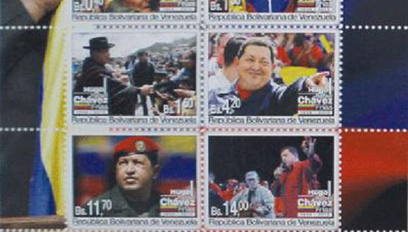 Lanzan estampillas de Hugo Chávez a nivel mundial