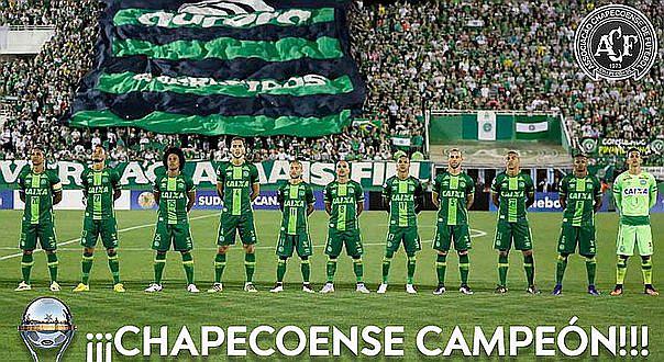 ​Chapecoense anuncia un partido amistoso contra el campeón brasileño Palmeiras