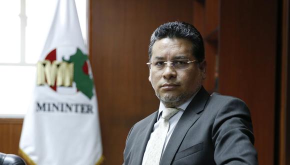 El exministro del Interior Rubén Vargas se pronunció sobre su decisión de pasar al retiro a 18 generales de la Policía. (Foto: GEC)