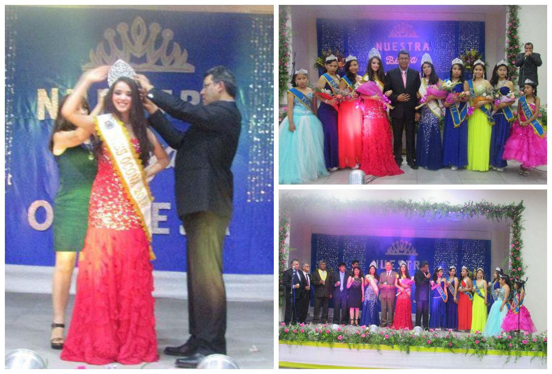 La bella Nicole Ortega fue coronada Reina Ocoña 2016