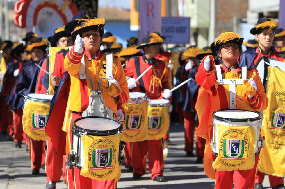 Así se realizó el concurso de bandas en Concepción (FOTOS)