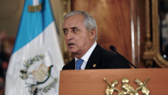 Guatemala: Dictan impedimento de salida a presidente Otto Pérez