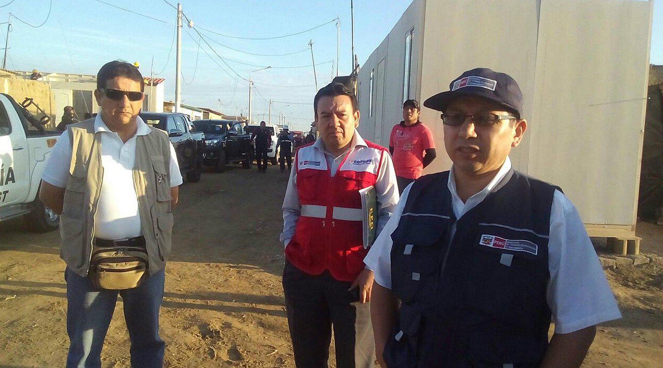 Lambayeque: Ministro de Vivienda recorre distritos afectados por fenómeno El Niño Costero 