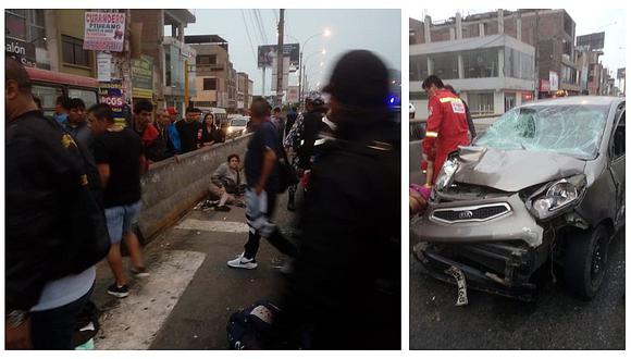 Independencia: detienen a conductor que atropelló a nueve personas en Av. Túpac Amaru (VIDEO)