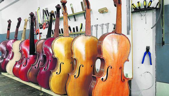 El arte de fabricar instrumentos musicales