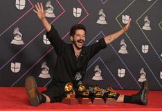 Latin Grammy 2021: Camilo saltó de alegría y besó a Evaluna al triunfar en premiación 