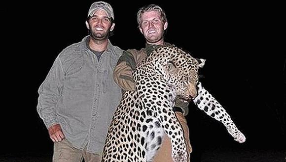 Donald Trump: Foto de sus hijos posando con animal cazado genera indignación 