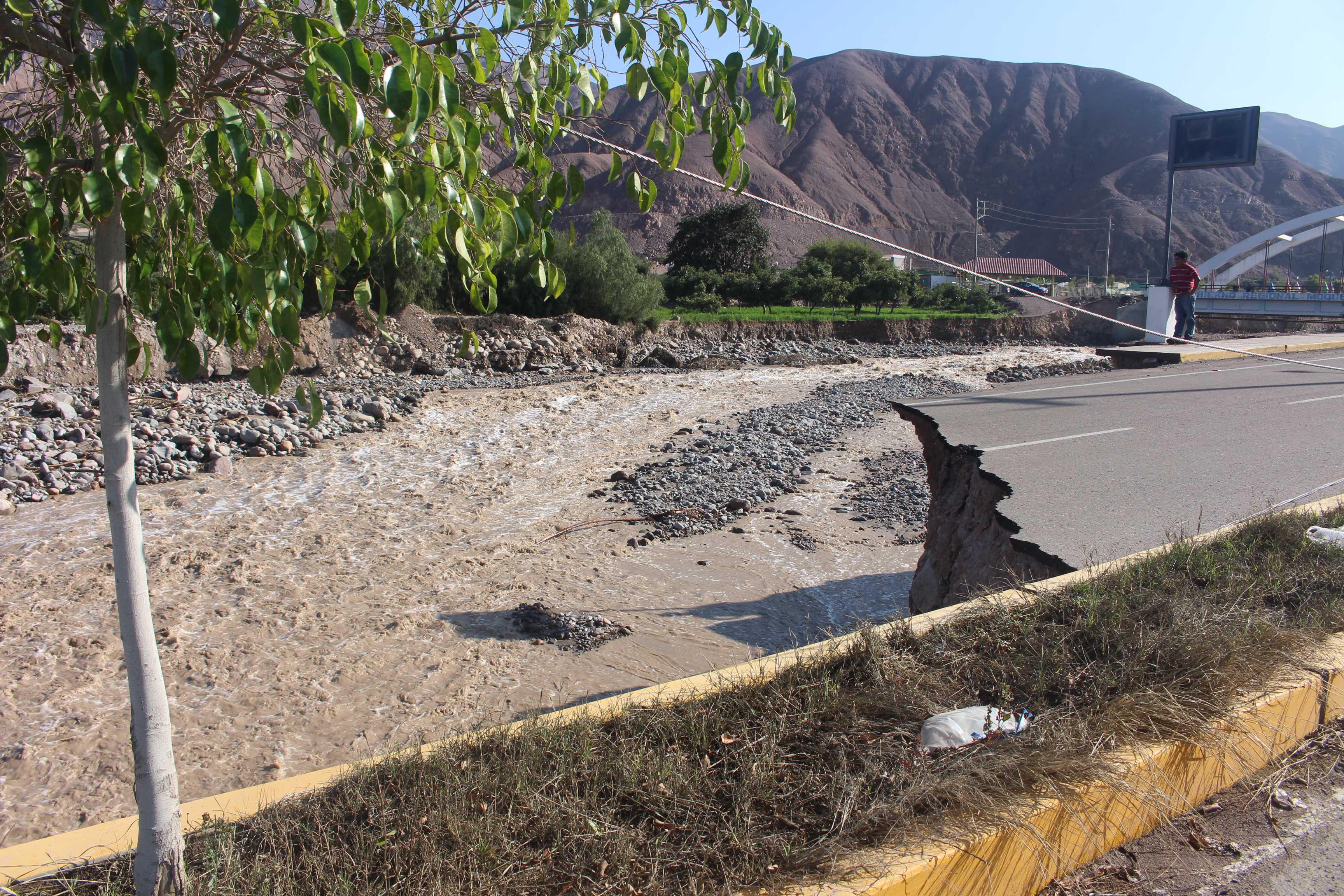 Moquegua: Necesitan S/. 18 millones para asegurar río por "El Niño"