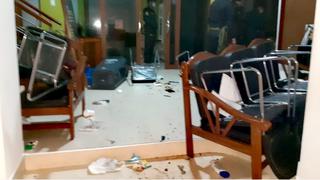 Moyobamba: refugiados con COVID-19 causan destrozos en hostal donde cumplían cuarentena y agreden a policía