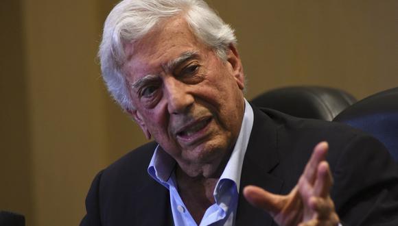 Mario Vargas Llosa, elegido miembro de la Academia Francesa de la lengua. (Foto: ORLANDO ESTRADA / AFP)