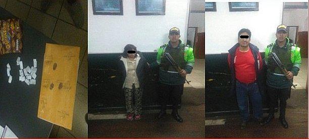 Presuntos microcomercializadores caen en el cercado de Cusco