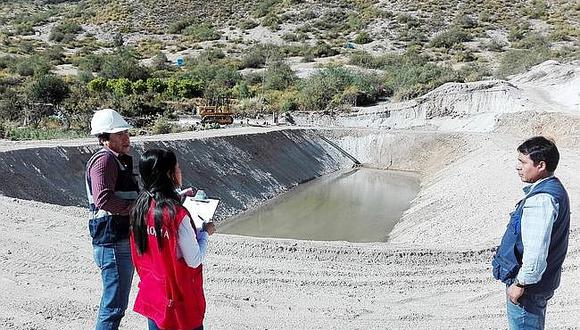 Contraloría advierte riesgos en construcción de tres reservorios  en Omate