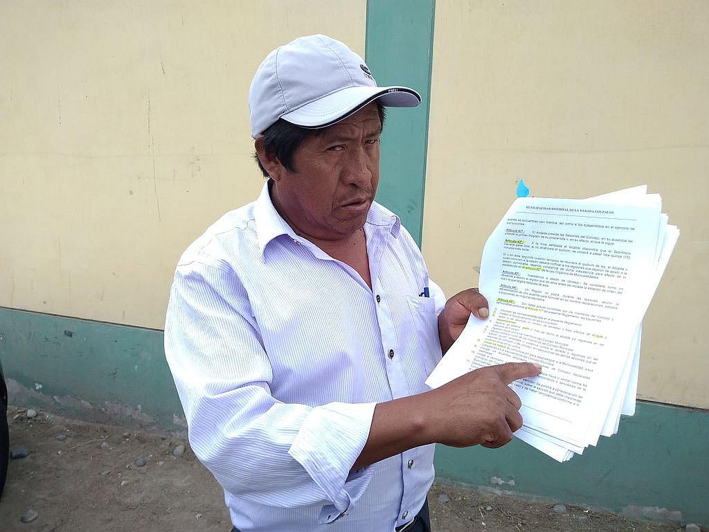 Alcalde y funcionarios deben asumir multa de la Prefectura Regional