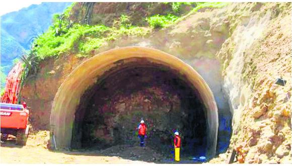 ​Construyen túnel Chacahuaro II en la Carretera Central