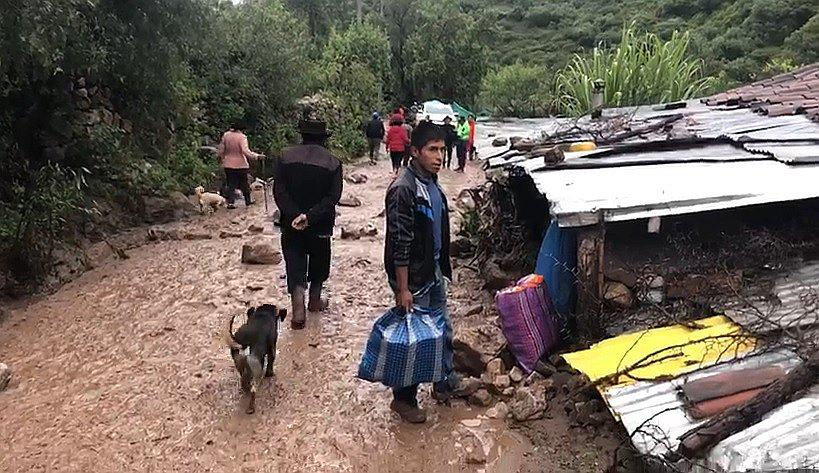 Continúa la alerta por lluvias en totalidad de distritos de Apurímac