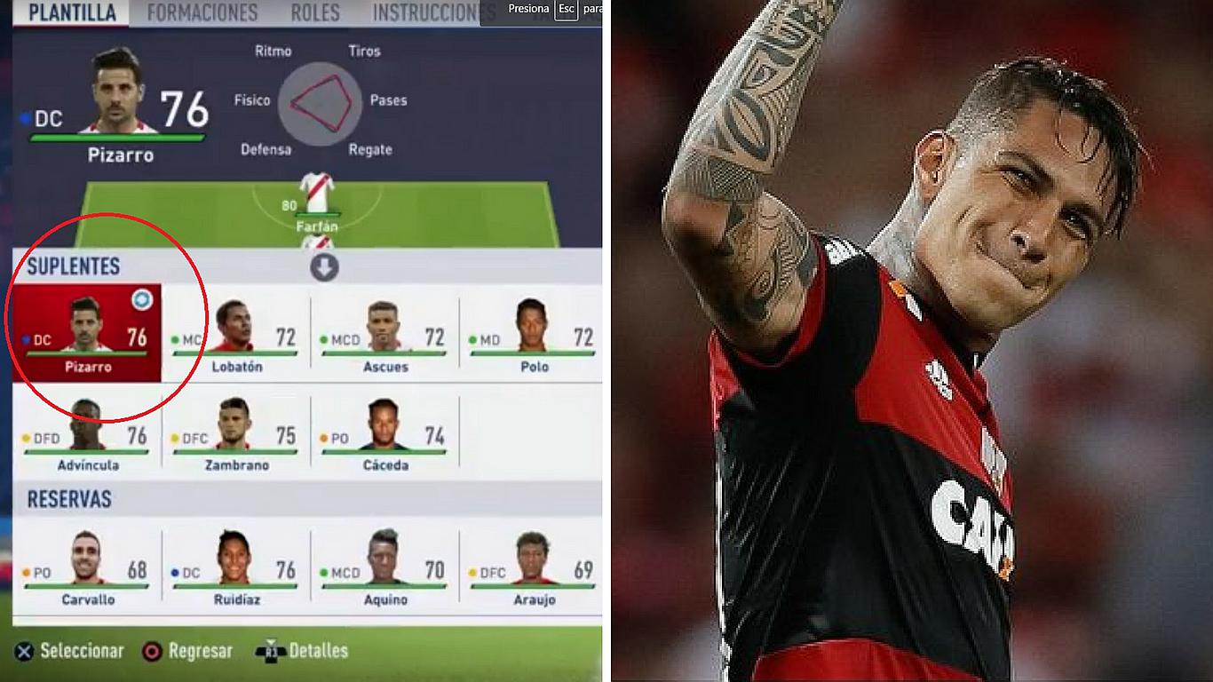 Paolo Guerrero no fue incluido en la actualización del videojuego FIFA con motivo del Mundial 2018 (FOTOS Y VIDEO)