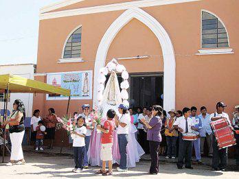 Fiestas patronales realizan en El Ingenio