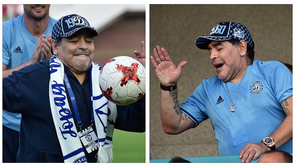 ​Diego Maradona llegó a Bielorrusia para asumir presidencia de club de fútbol