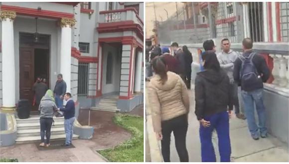 Venezolanos hacen cola a los exteriores de embajada para regresar a su país (VÍDEO)