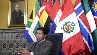 Presidente Castillo dice que Perú “es seguro para inversiones”