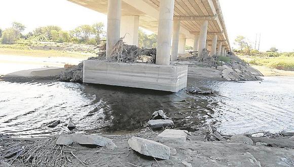 Se inicia la descolmatación del río Piura  en la zona urbana