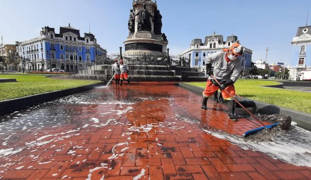 Las labores se realizaron en los últimos días. (Foto: Municipalidad de Lima)