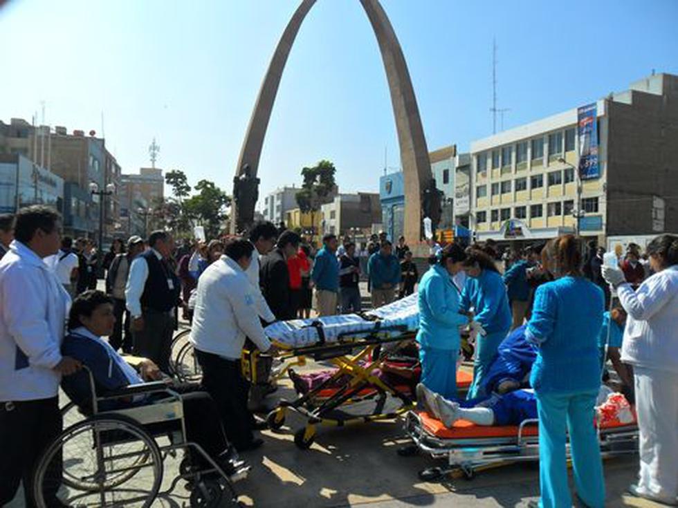 Simulan el levantamiento de cadáveres en Tacna