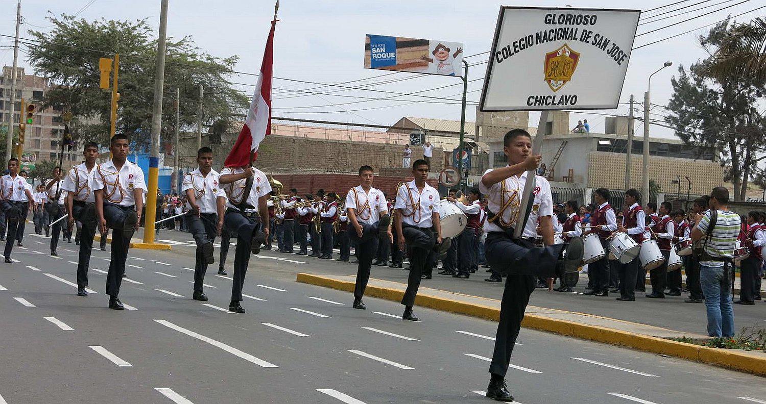 Lambayeque: Desfile Escolar Competitivo se realizará el sábado 21 de julio 