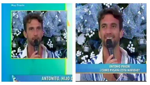 Antonio Pavón se quiebra tras recibir sorpresa de su hijo (VIDEO)