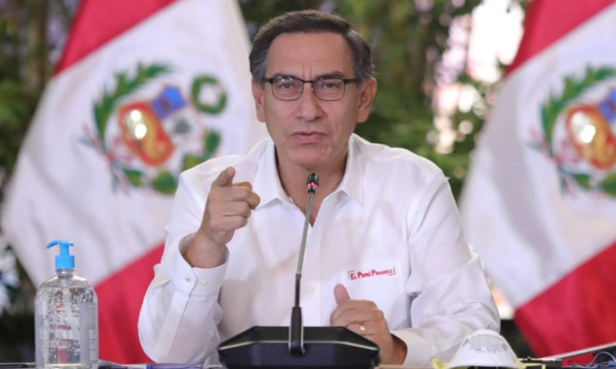 Sigue En Directo todas las cifras que lance Martín Vizcarra. | Foto: Presidencia Perú