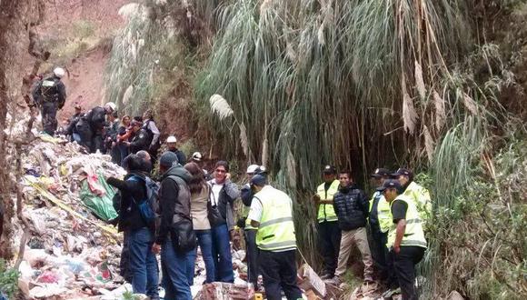 Cusco: continúa investigación tras hallazgo de otro cadáver en Saphy