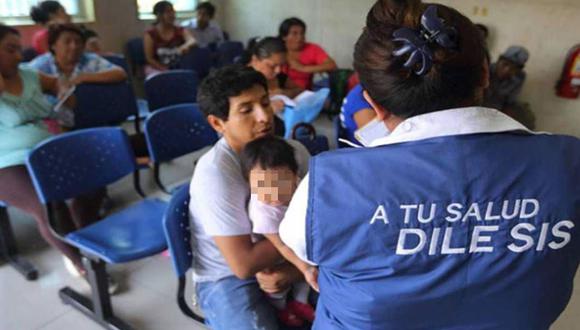 Las personas pobres podrán recibir atención médica gracias a la cobertura del SIS. (Foto: Andina)