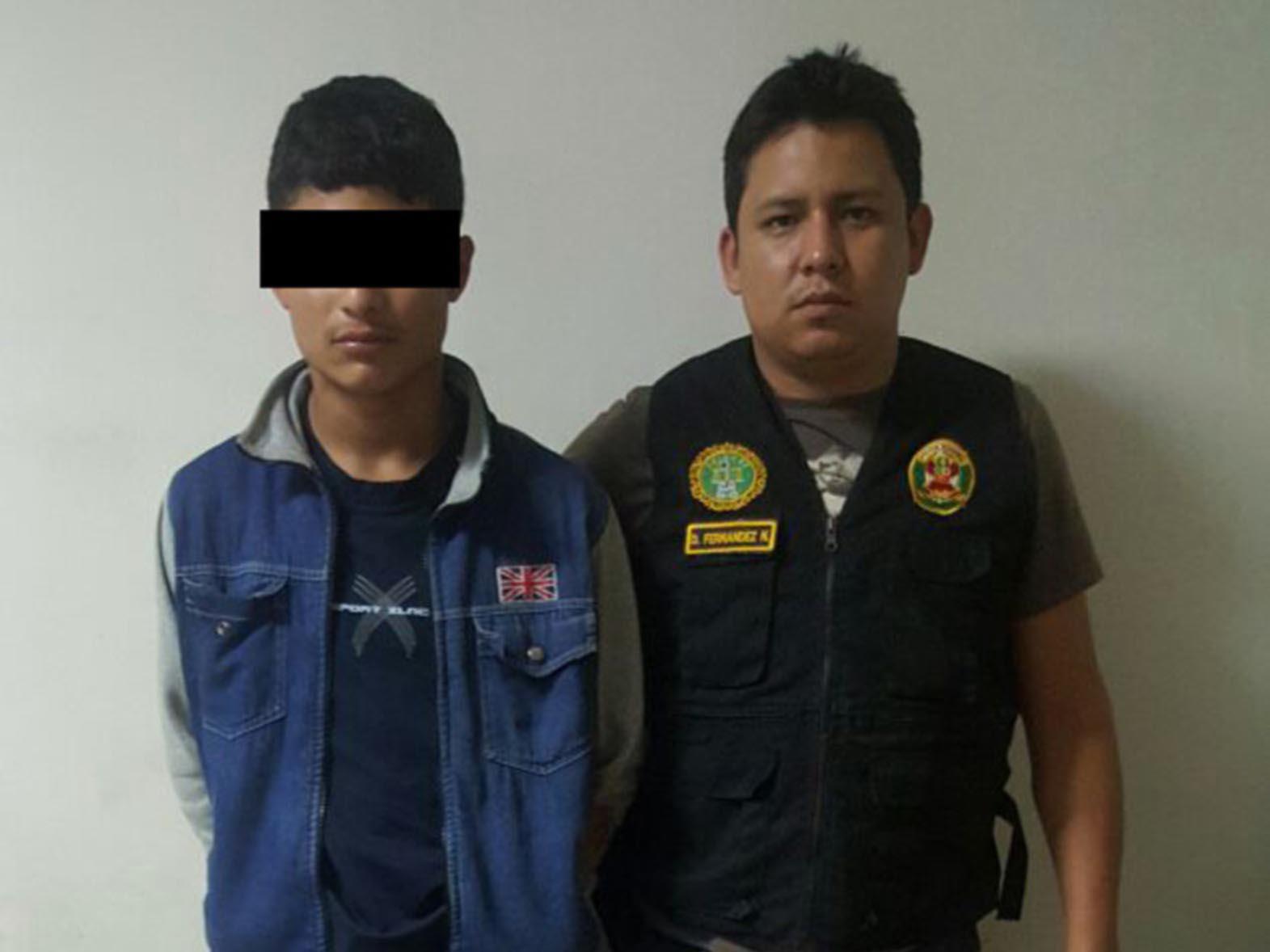 Detienen a feroz Miguelito con granada de guerra