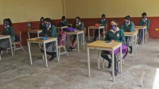 Institución educativa en Cusco vuelve a recibir alumnos de manera presencial (VIDEO)