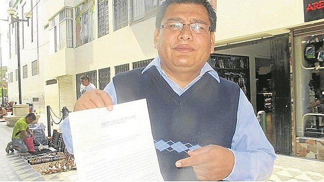 Chiclayo: Piden dos años de cárcel para exregidor