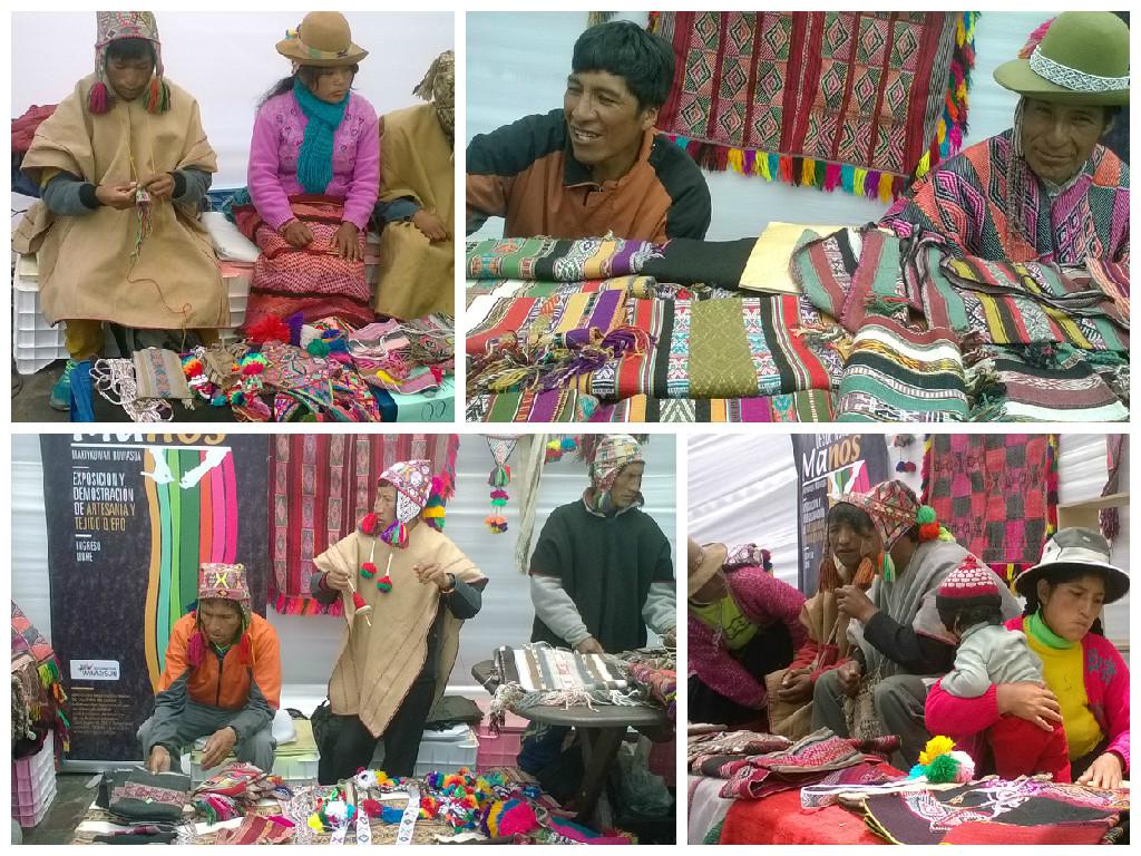 Cusco: Q´eros exhibieron sus productos de artesanía