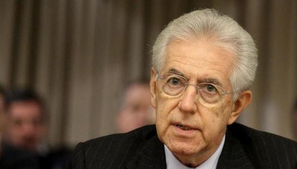 Monti asegura que Italia ha salido de crisis sin necesidad de ayuda
