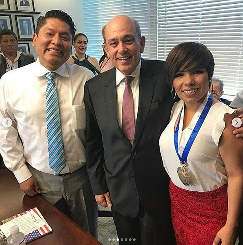 Susan Ochoa es felicitada por diversas autoridades en Estados Unidos (FOTOS)