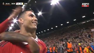 Gol de Cristiano Ronaldo en Europa League: el delantero anotó el 3-0 de Manchester United (VIDEO)