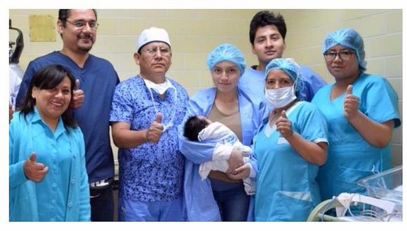 ​Reconstruyen esófago de bebé recién nacida y le salvan la vida