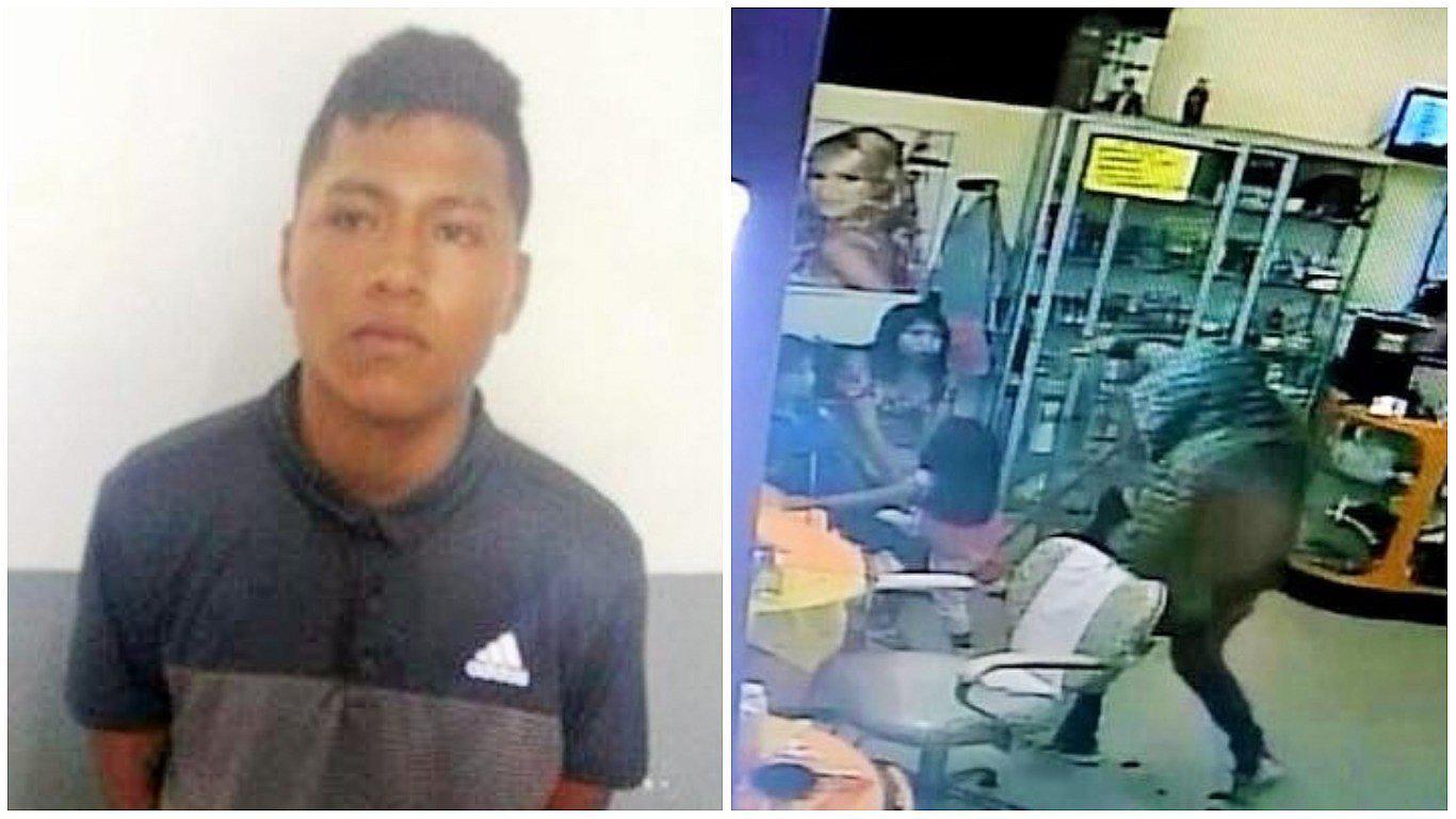 Juez ordena prisión para hampón que robó en una peluquería (VIDEO)