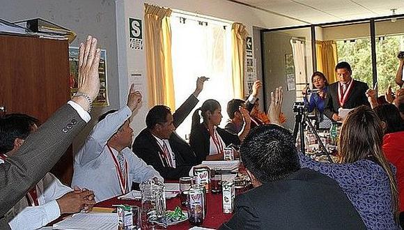Huallanquinos rechazan acuerdo del Consejo Regional de Huánuco 