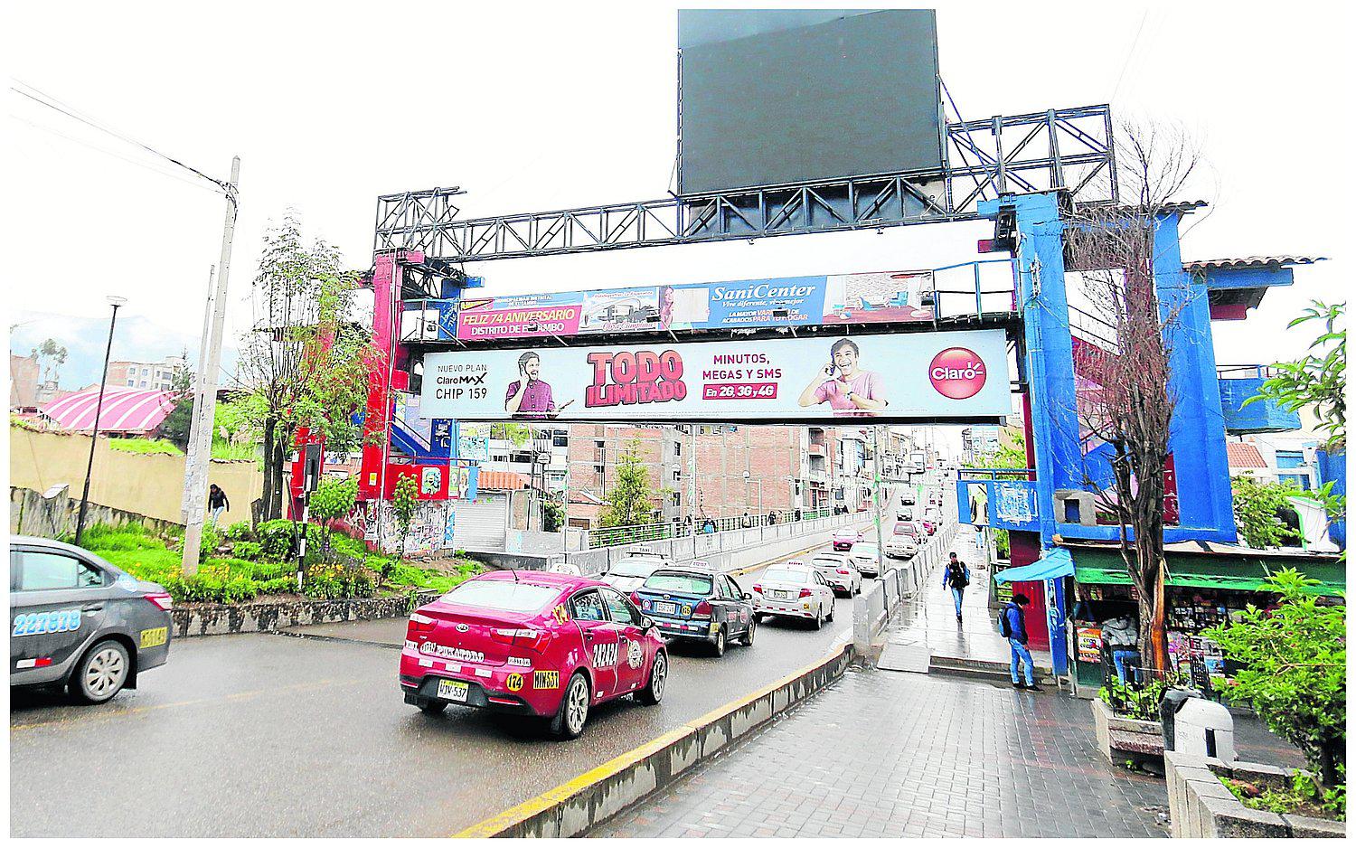 ​Arterias de Huancayo necesitan al menos tres puentes peatonales más