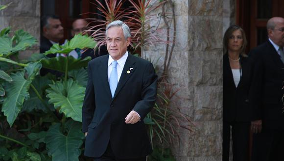 Sebastián Piñera reitera negativa a negociar soberanía con Bolivia
