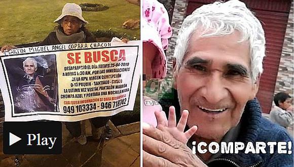 Anciano arequipeño desaparecido en Cusco fue hallado muerto (FOTOS)