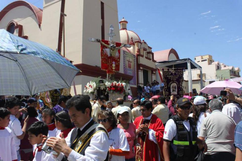 Imagen del Señor de Locumba se despide de fieles (Fotos)