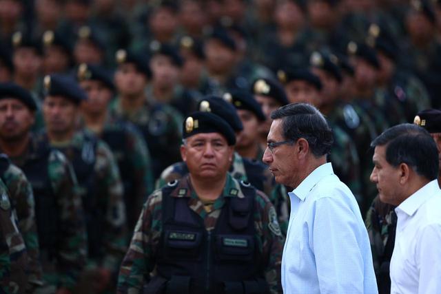 El presidente también anunció que en los próximos meses pondrán a disposición un moderno hospital para el personal de la Policía Nacional y sus familiares. (Foto: HugoCurotto/GEC)