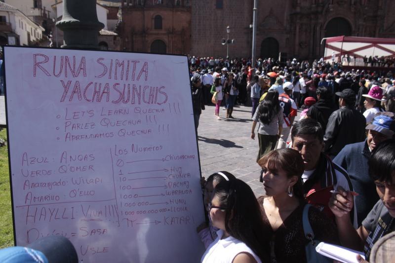 Congreso Mundial de Quechua en Cusco