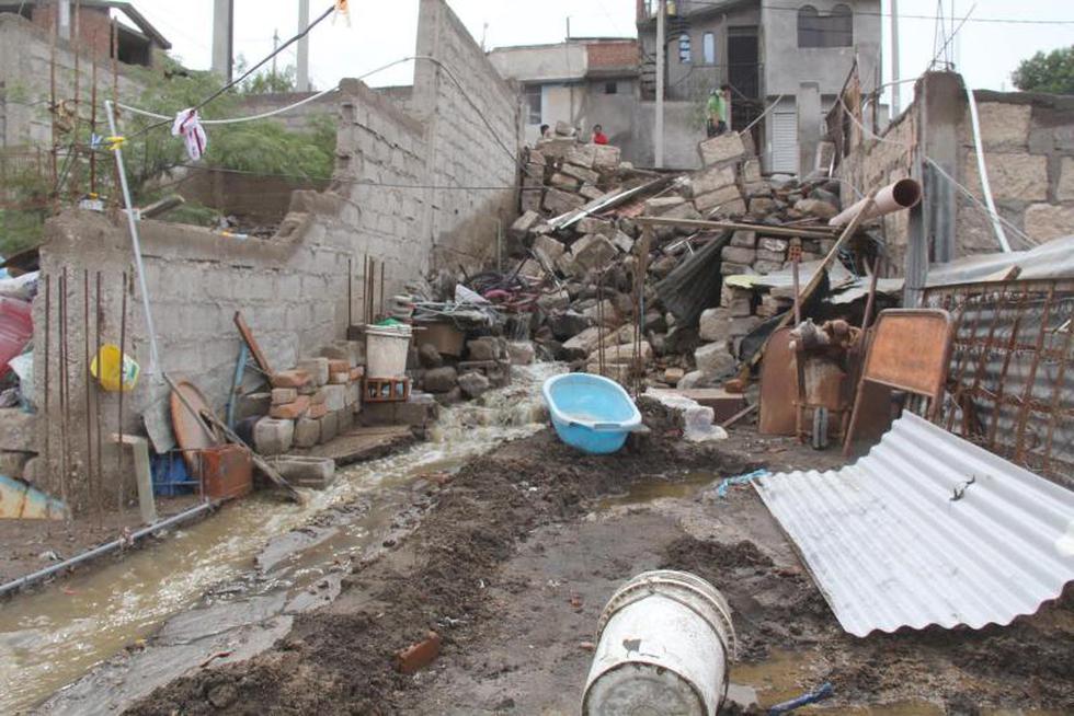 Una familia resultó damnificada en Cayma