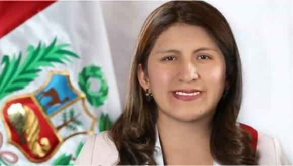 Congresista Yessica Apaza confirma que dio positivo a Coronavirus